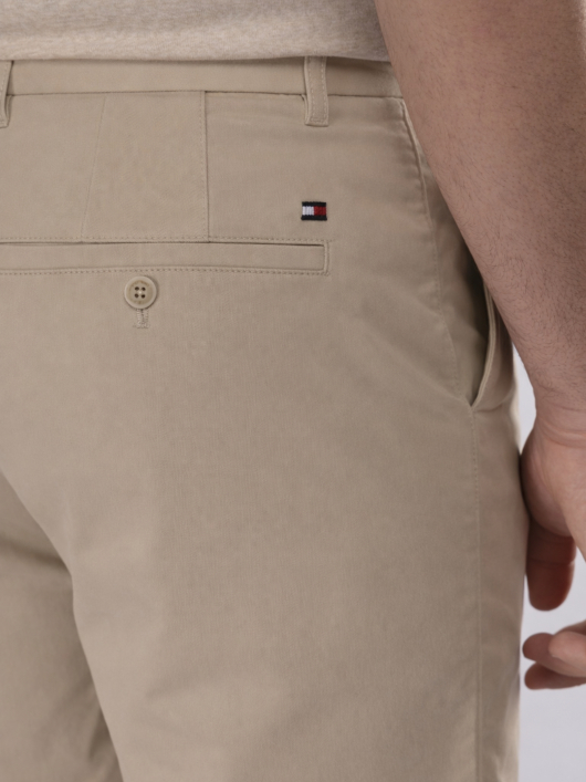 Bermuda Droit Grande Taille Beige