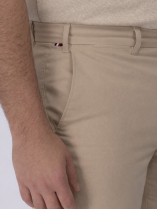 Bermuda Droit Grande Taille Beige