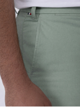 Bermuda Droit Grande Taille Vert Pastel