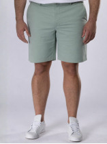 Bermuda Droit Grande Taille Vert Pastel