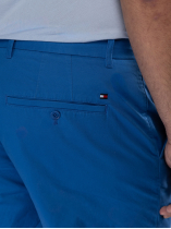 Bermuda Droit Grande Taille Bleu