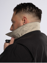 Blouson Uni Grande Taille Noir