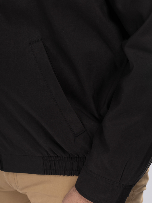 Blouson Uni Grande Taille Noir