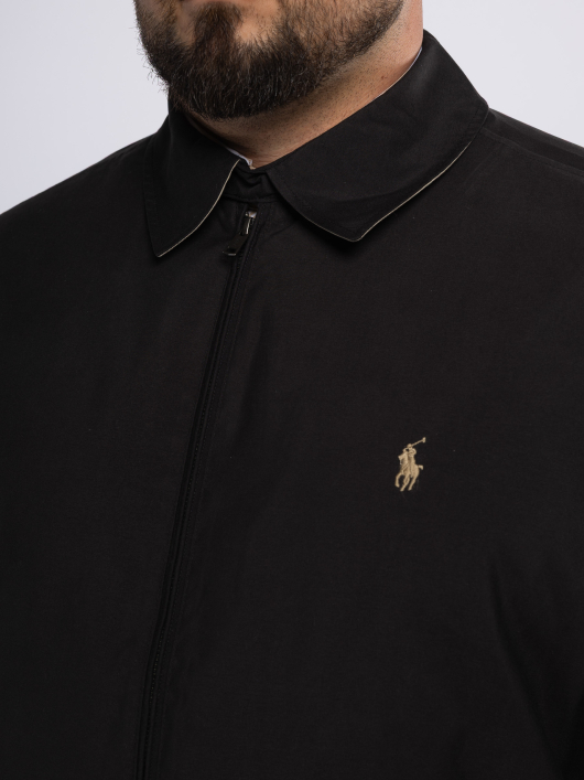 Blouson Uni Grande Taille Noir