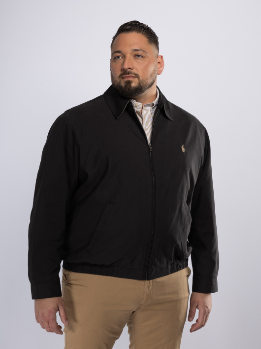 Blouson Uni Grande Taille Noir