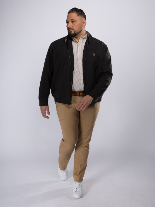 Blouson Uni Grande Taille Noir