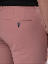 Pantalon Chino Alex Grande Taille Vieux Rose