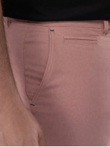 Pantalon Chino Alex Grande Taille Vieux Rose
