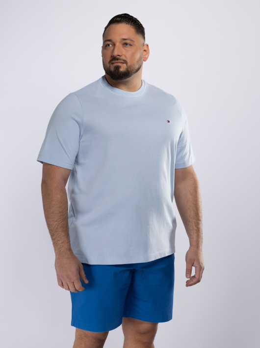 Tee-Shirt Uni Grande Taille Bleu Ciel