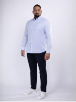 Pantalon Chino Alex Grande Taille Bleu Marine