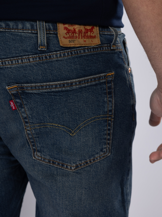 Jean 502 Future Self Grande Taille Délavé