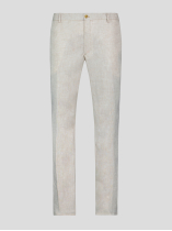 Pantalon Gary en Lin pour Homme Grand Beige