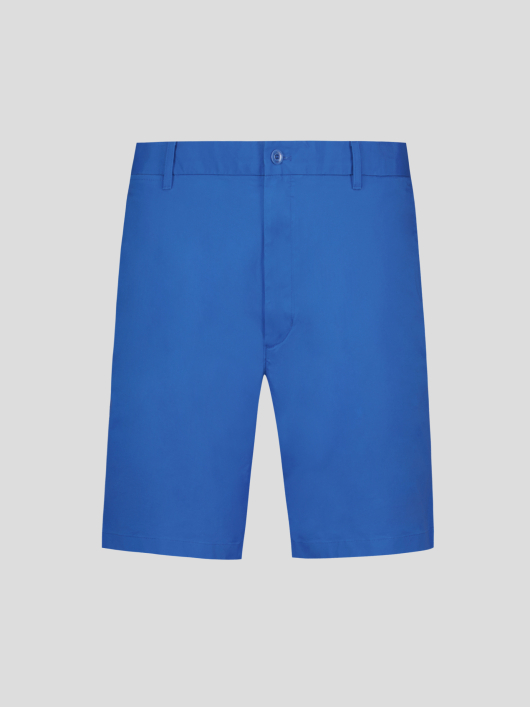 Bermuda Droit Grande Taille Bleu