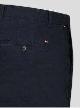 Bermuda Droit Grande Taille Bleu Marine