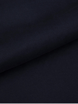 Bermuda Droit Grande Taille Bleu Marine