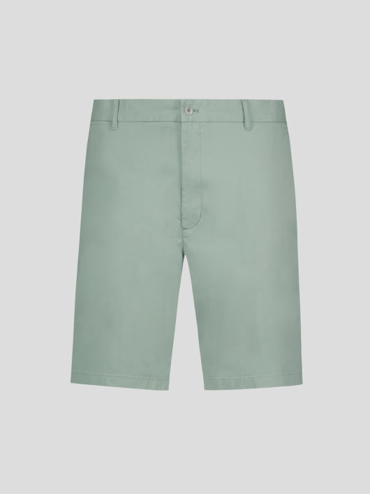 Bermuda Droit Grande Taille Vert Pastel