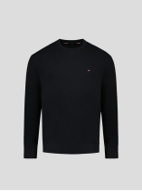 Pull Maille Structurée Grande Taille Noir