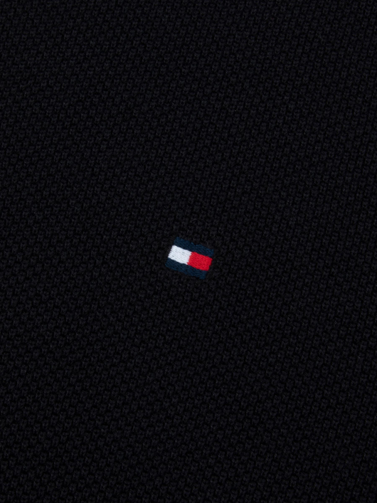 Pull Maille Structurée Grande Taille Noir