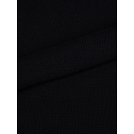 Pull Maille Structurée Grande Taille Noir