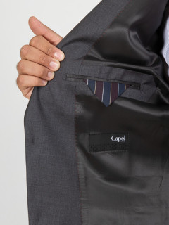 Costume Complet Gris Capel Grande Taille