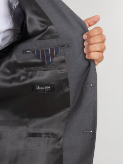 Costume Complet Gris Capel Grande Taille