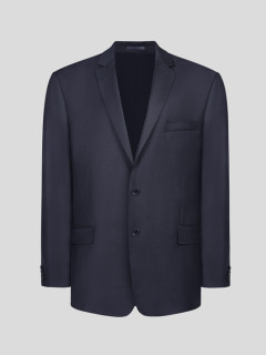 Costume Complet Bleu Marine Grande Taille