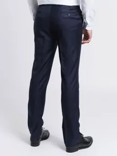 Costume Complet Bleu Marine Grande Taille