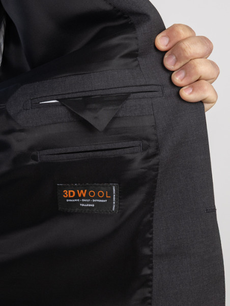 Costume Complet Gris Anthracite Grande Taille Capel