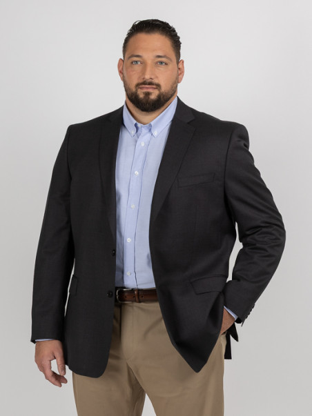 Costume Complet Gris Anthracite Grande Taille Capel