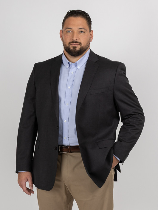 Costume Complet Gris Anthracite Grande Taille Capel