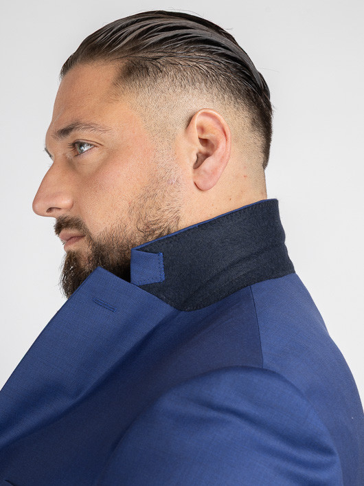 Costume Complet Bleu Grands Drapiers Grande Taille