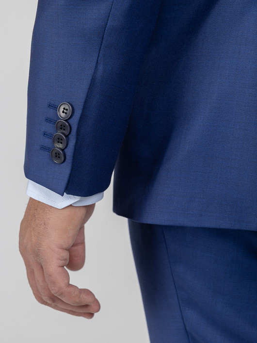 Costume Complet Bleu Grands Drapiers Grande Taille