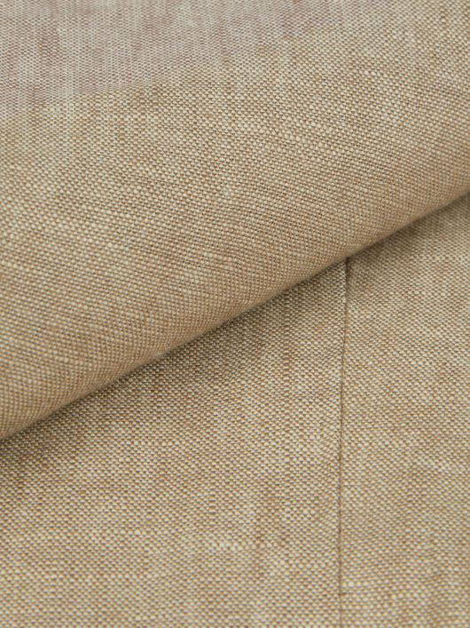 Pantalon en Lin Grande Taille Beige