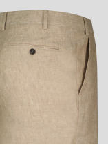 Pantalon en Lin pour Homme Grand Beige