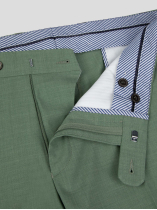 Pantalon de Costume Grande Taille Vert