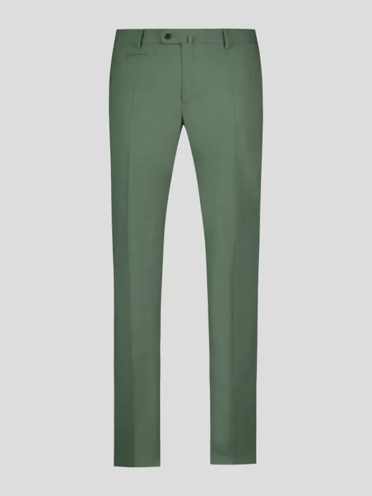 Pantalon de Costume pour Homme Grand Vert