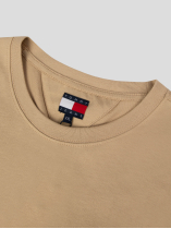 Tee-Shirt Uni Grande Taille Beige