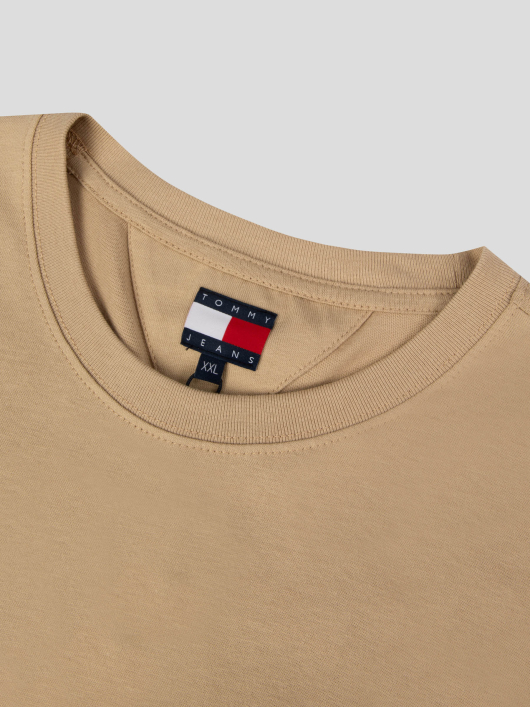 Tee-Shirt Uni Grande Taille Beige