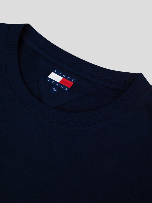 Tee-Shirt Uni Grande Taille Bleu Marine