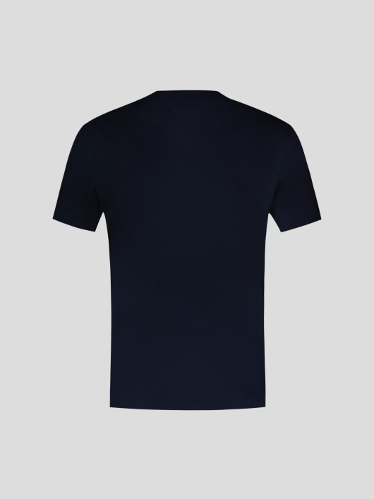 Tee-Shirt Uni Grande Taille Bleu Marine