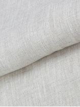 Veste Worker en lin Grande Taille Beige