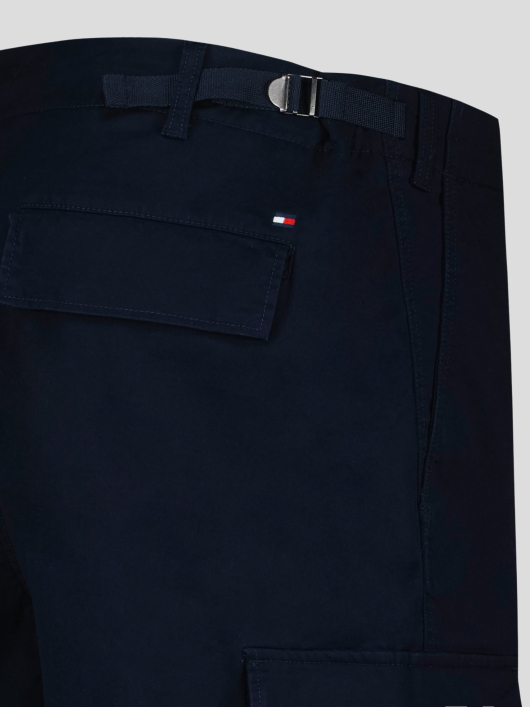 Bermuda Cargo Grande Taille Bleu Marine