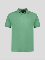 Polo Piqué Uni Grande Taille Vert
