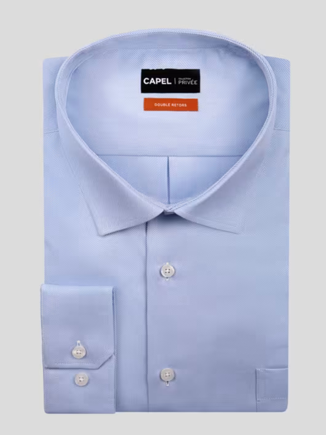Chemise Coton Grande Taille Bleu | Capelstore