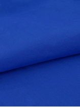 Chemisette Popeline Grande Taille Bleu Indigo