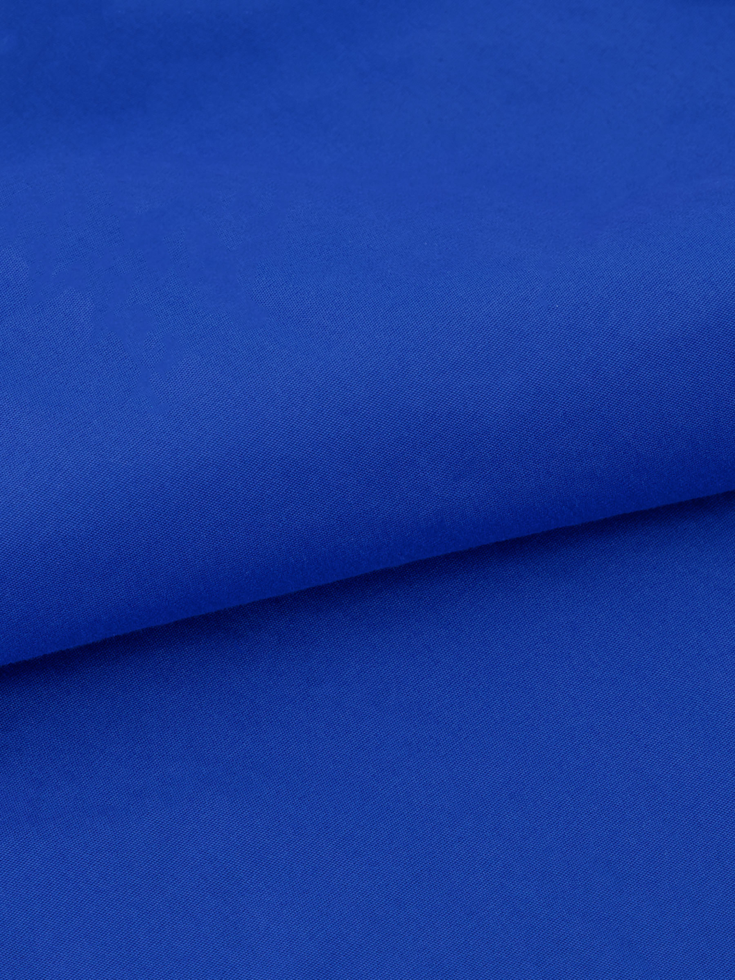 Chemisette Popeline Grande Taille Bleu Indigo