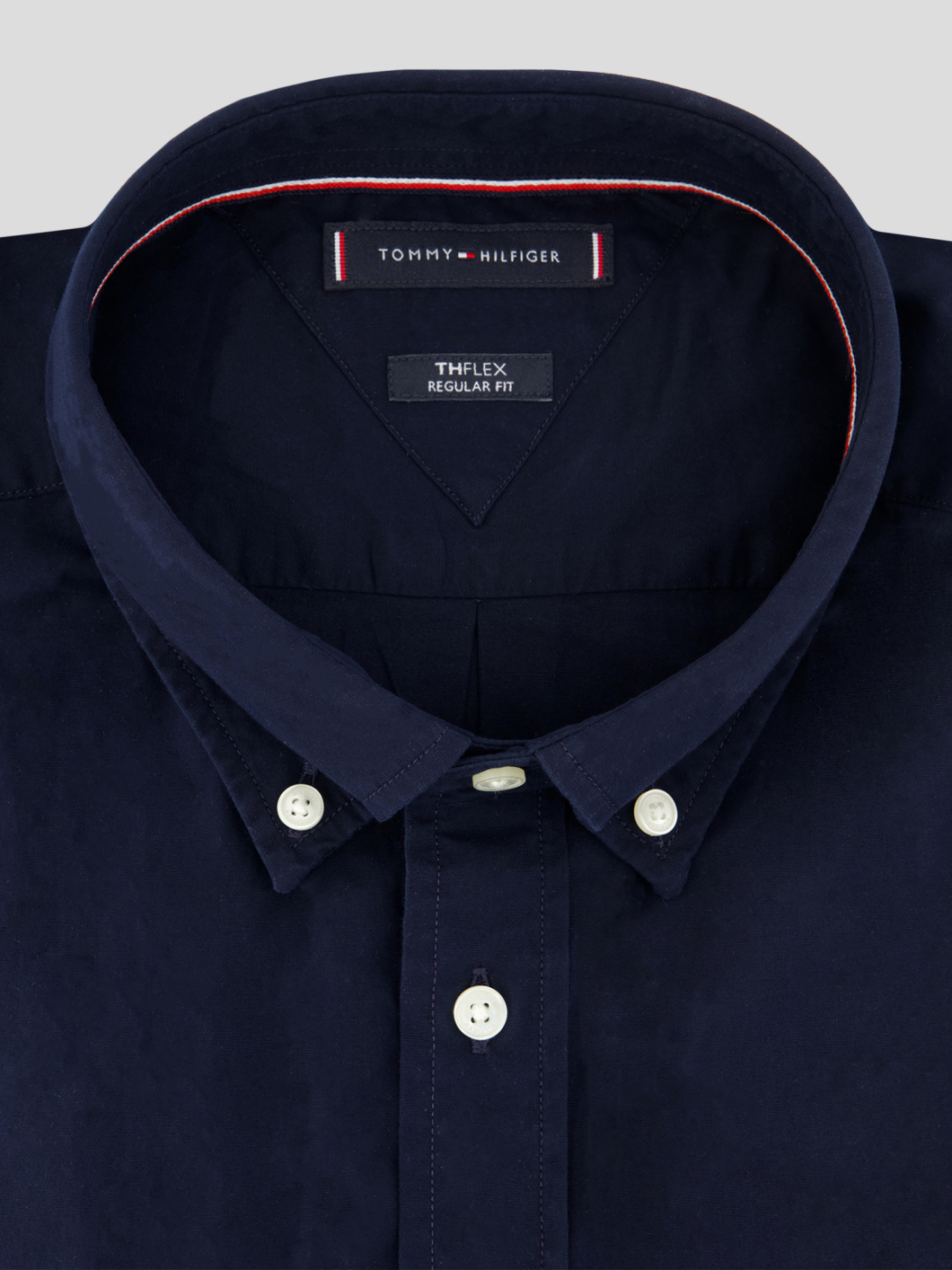 Chemisette Popeline Grande Taille Bleu Marine