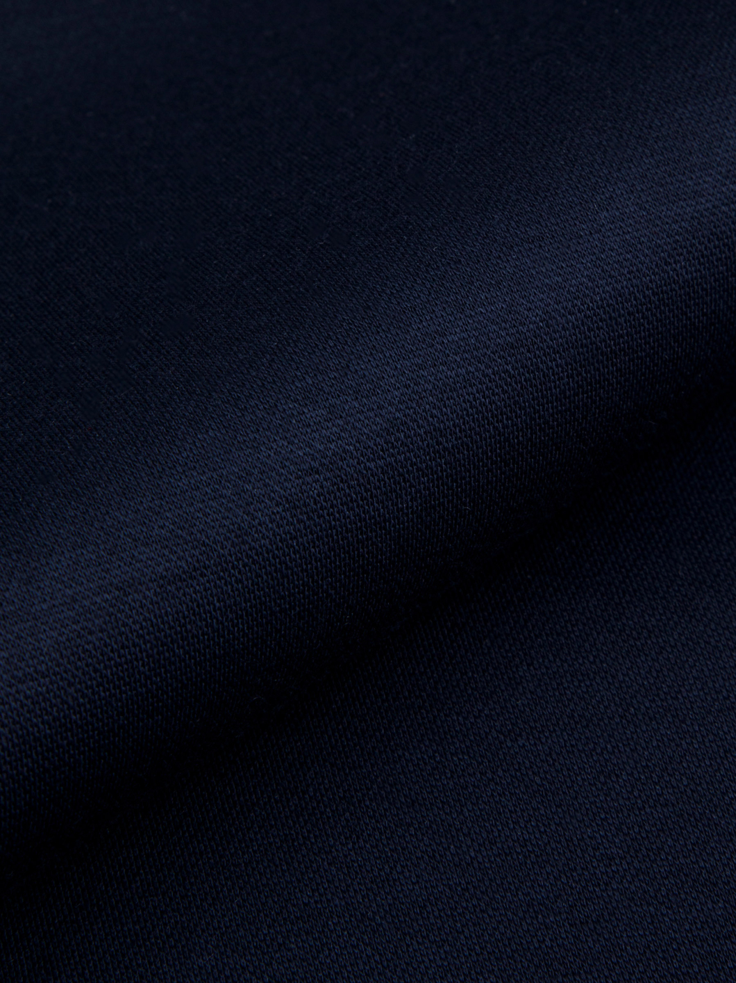 Polo Mercerisé Liserés au Col Grande Taille Marine