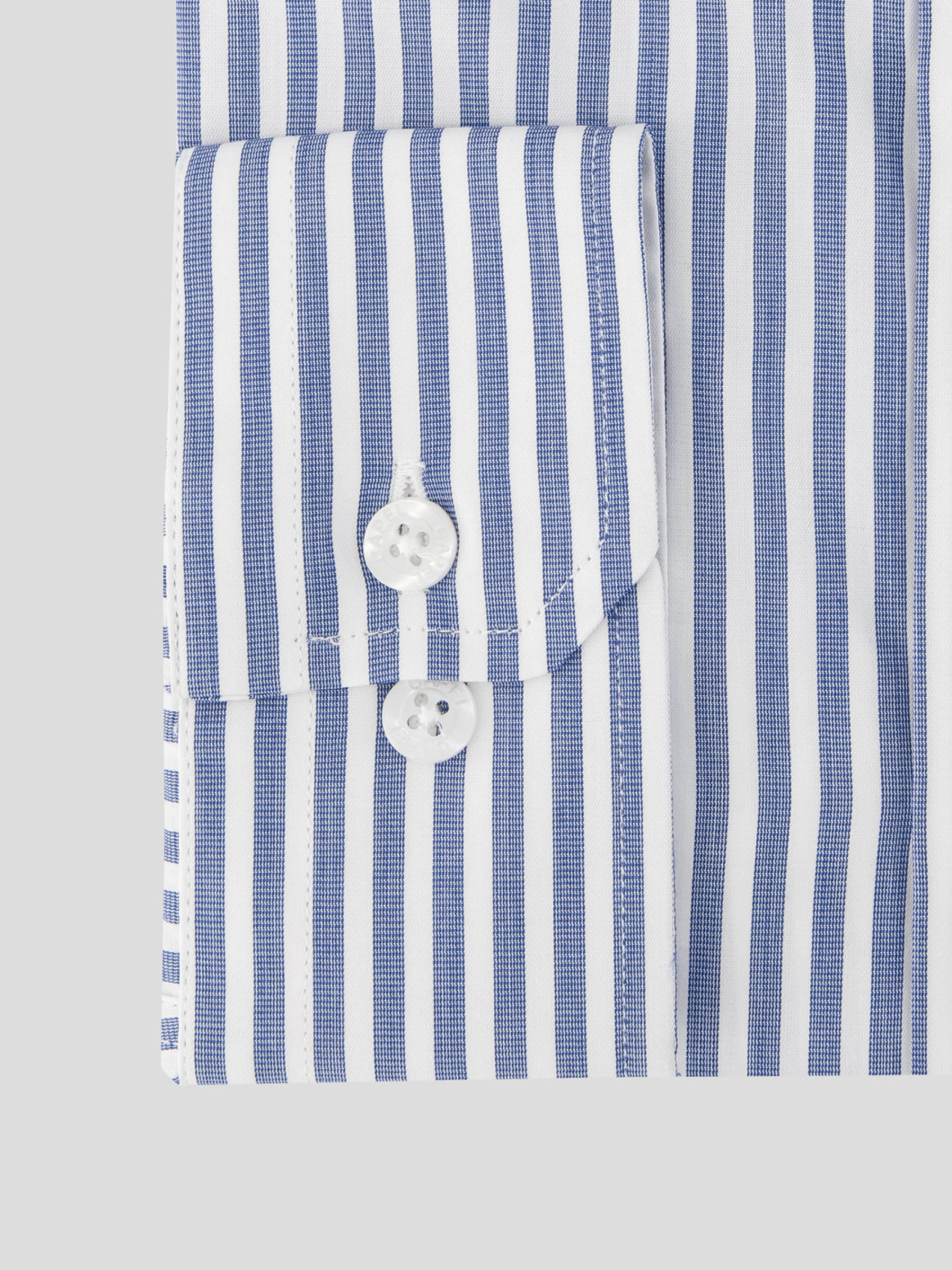 Chemise Rayée Max Grande Taille Marine et Blanche