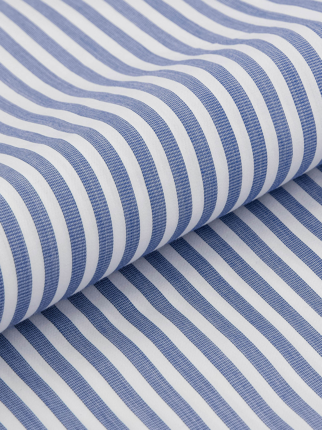 Chemise Rayée Max Grande Taille Marine et Blanche